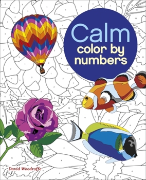 Paperback Calm Color by Numbers Book