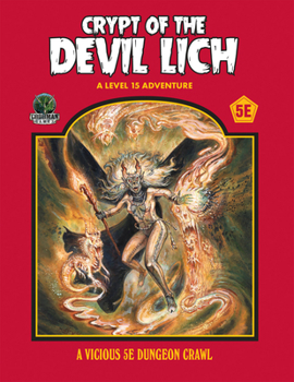 Paperback Crypt of the Devil Lich - 5e - Softcover Edition Book