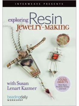 Hardcover Interweave Press Exploring Resin Jewelry-Making Book