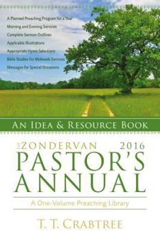 Paperback The Zondervan 2016 Pastor's Annual: An Idea and Resource Book