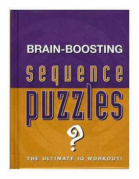 Hardcover Brain Boosting Sequence Puzzles Book