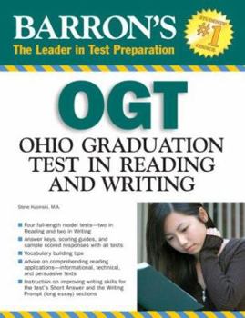 Paperback Barron's OGT in Reading and Writing: Ohio Graduation Test Book