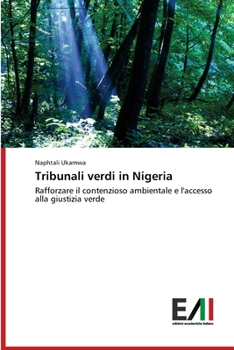 Paperback Tribunali verdi in Nigeria [Italian] Book