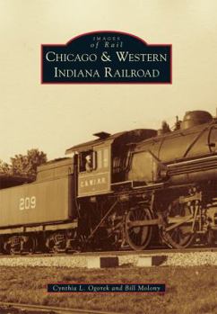 Paperback Chicago & Western Indiana Railroad Book