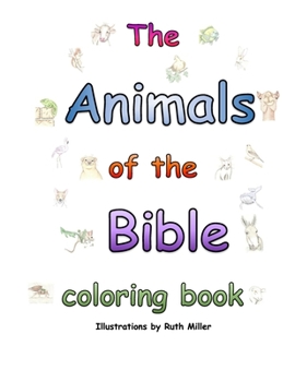 Paperback The Animals of the Bible Coloring Book