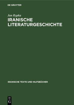 Hardcover Iranische Literaturgeschichte [German] Book