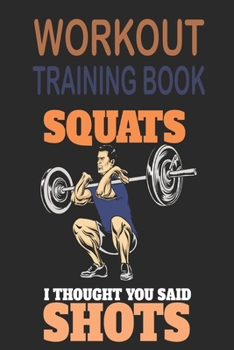 WORKOUT TRAININGBOOK: Efficiently and easily keep track of training sessions in the gym or in your own basement and record successes.