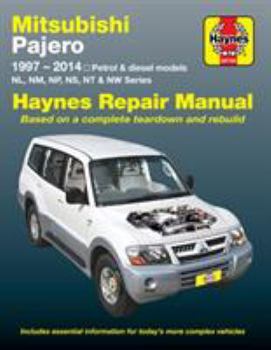 Paperback Mitsubishi Pajero Automotive Repair Manual. Book