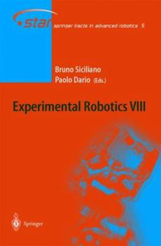 Paperback Experimental Robotics VIII Book