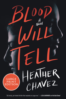Paperback Blood Will Tell LP [Large Print] Book