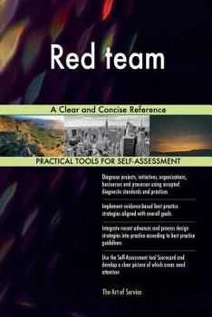 Paperback Red team: A Clear and Concise Reference Book