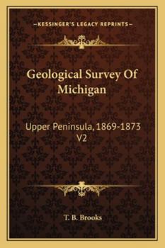 Paperback Geological Survey Of Michigan: Upper Peninsula, 1869-1873 V2: Iron Bearing Rocks Book