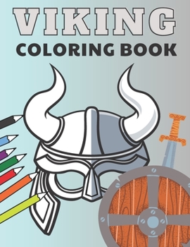 Paperback Viking Coloring Book: Colouring Books For Kids Book