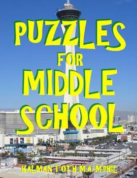 Paperback Puzzles for Middle School: 133 Large Print Themed Word Search Puzzles Book