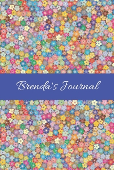 Paperback Brenda's Journal: Cute Personalized Name College-Ruled Notebook for Girls & Women - Blank Lined Gift Journal/Diary for Writing & Note Ta Book