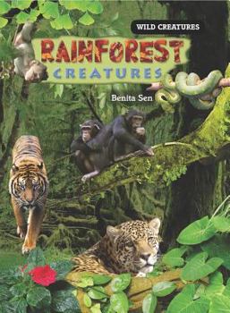 Library Binding Rainforest Creatures Book