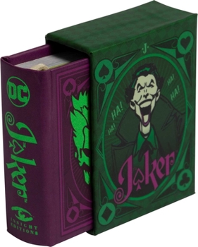 Hardcover DC Comics: The Joker: Quotes from the Clown Prince of Crime (Tiny Book) Book