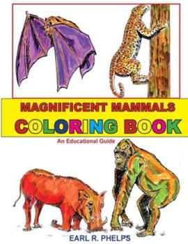 Paperback Magnificent Mammals Coloring Book