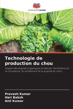 Paperback Technologie de production du chou [French] Book