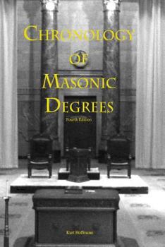 Paperback Chronolgy of Masonic Degrees Book