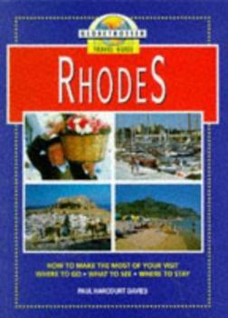 Paperback Rhodes Travel Guide Book