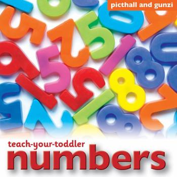 Hardcover Teach Your Toddler Numbers Book