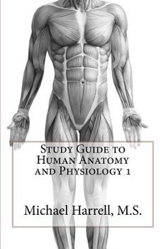 Paperback Study Guide to Human Anatomy and Physiology 1 Book