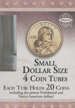 Misc. Small Dollar Size 4 Coin Tubes Book
