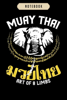 Notebook: Muay thai thai boxing gift  journal|6x9(100 pages)Blank Lined Journal For kids, student, school, women, girls, boys, men, birthday gifts|Boxer gifts Notebook
