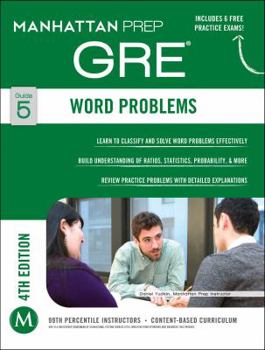 Paperback GRE Word Problems Book
