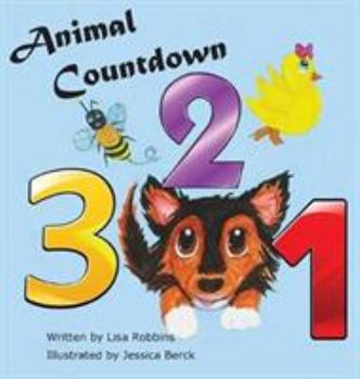 Hardcover Animal Countdown Book