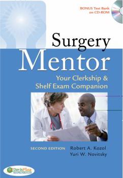 Paperback Surgery Mentor: Your Clerkship & Shelf Exam Companion Book