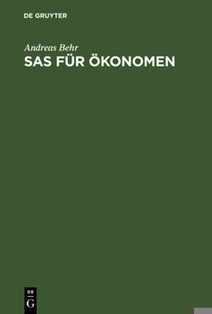 Hardcover SAS für Ökonomen [German] Book