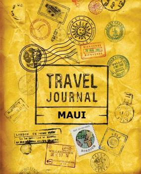 Paperback Travel Journal Maui Book