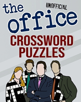 Paperback The Office Unofficial Crossword Puzzles: Large Print Book