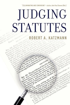 Paperback Judging Statutes Book