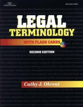 Paperback Legal Terminology with Flashcards [With CDROM and Book with Flash Cards] Book