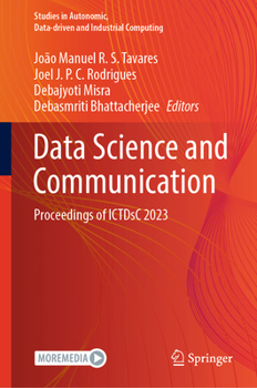 Hardcover Data Science and Communication: Proceedings of Ictdsc 2023 Book