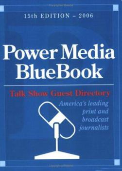 Paperback Power Media Bluebook W/ Talk Show Guest Directory Book