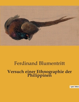 Paperback Versuch einer Ethnographie der Philippinen [German] Book