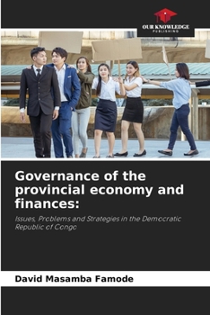 Paperback Governance of the provincial economy and finances Book