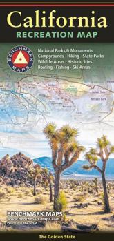 Map California Recreation Map, 2026 Edition Book