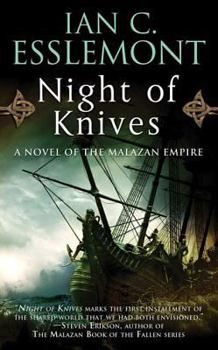 Mass Market Paperback Night of Knives: A Novel of the Malazan Empire Book