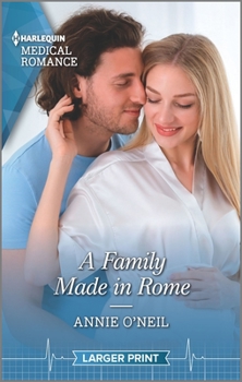 Mass Market Paperback A Family Made in Rome [Large Print] Book