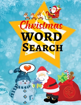Christmas Word Search: Christmas Gifts For Kids & Adults (Puzzle Books)