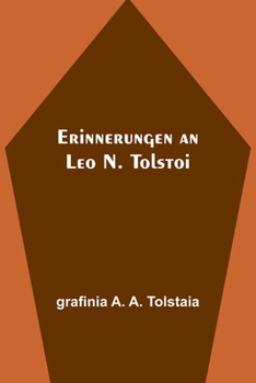 Paperback Erinnerungen an Leo N. Tolstoi [German] Book