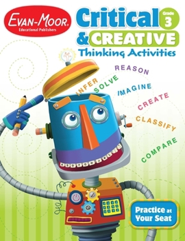 Paperback Critical and Creative Thinking Activities, Grade 3 Teacher Resource Book