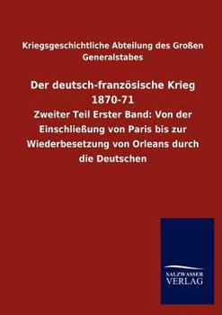 Paperback Der deutsch-französische Krieg 1870-71 [German] Book