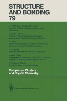 Paperback Complexes, Clusters and Crystal Chemistry Book