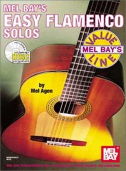 Paperback Easy Flamenco Solos Book/CD Set [With CD] Book
